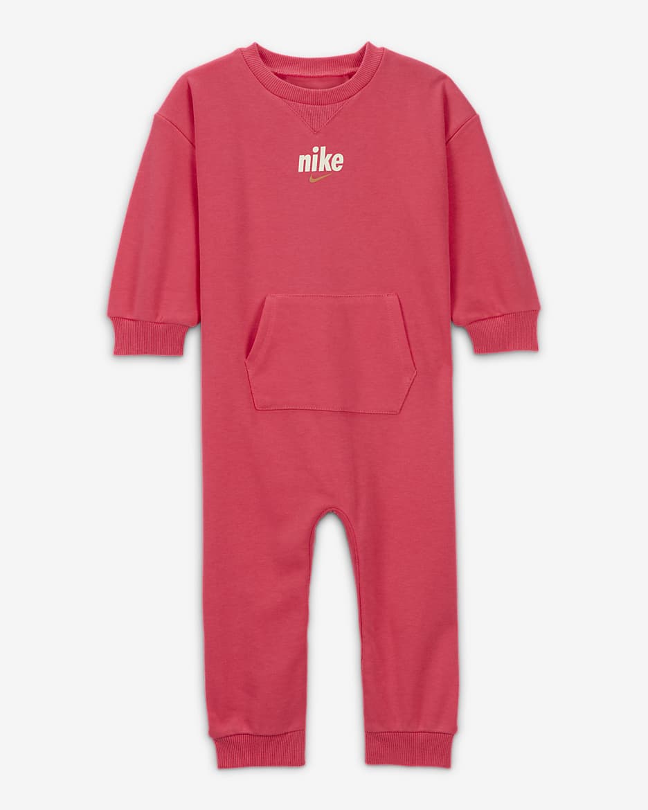 Nike Everyone From Day One Baby 12 24M Crew Coverall. Nike